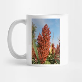 Bright Grain Crop closeup Mug